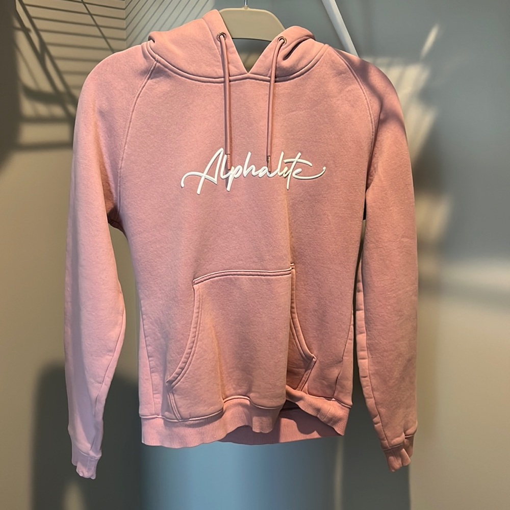 Alphalete pink hoodie